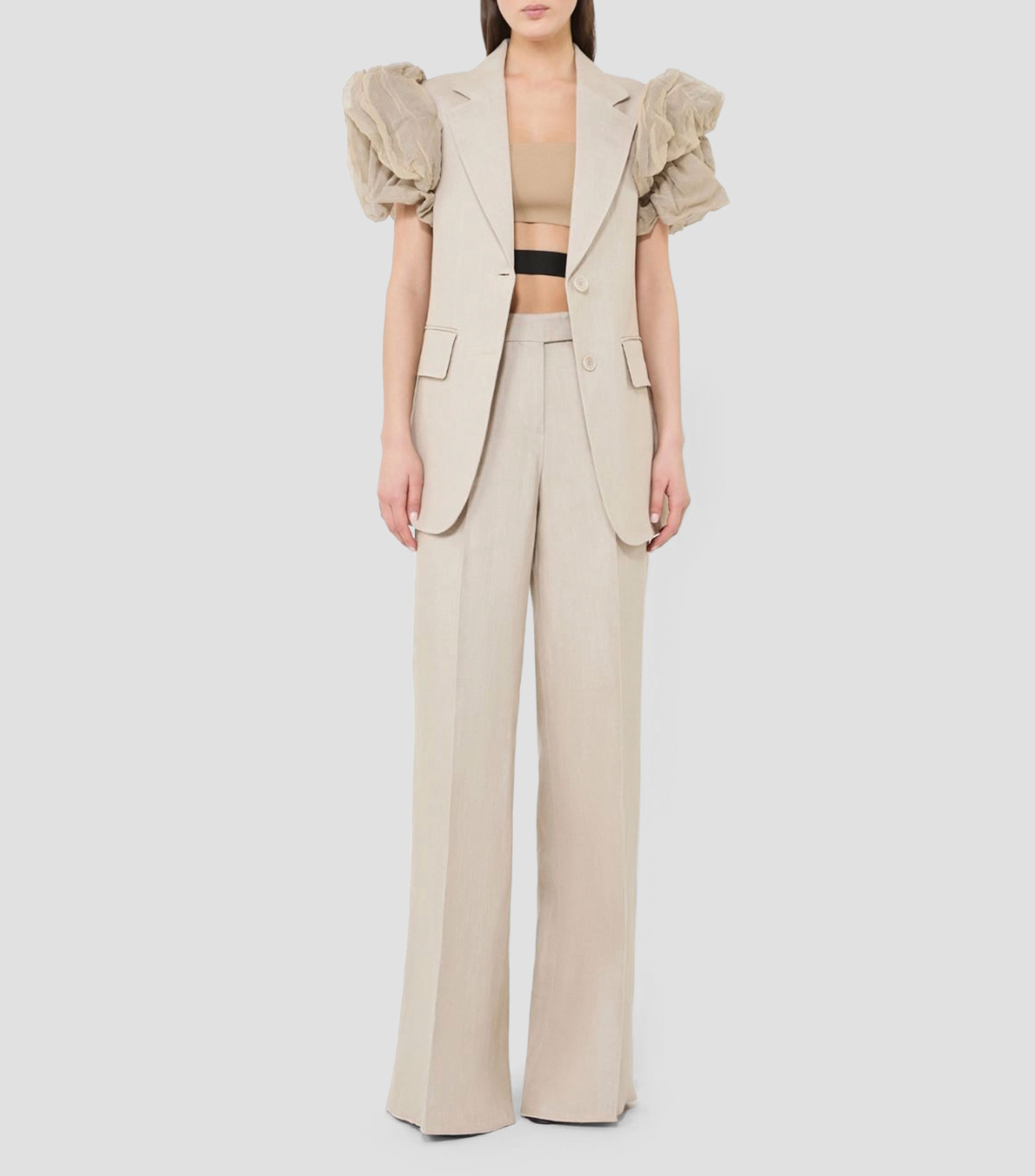 Pantalón liso Mujer